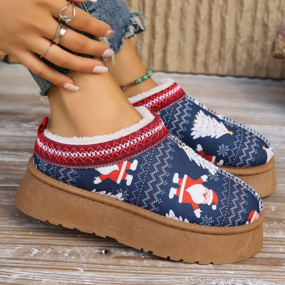 Dames Slippers – Comfortabele Winter Pantoffels – Met Antislip Zool 2