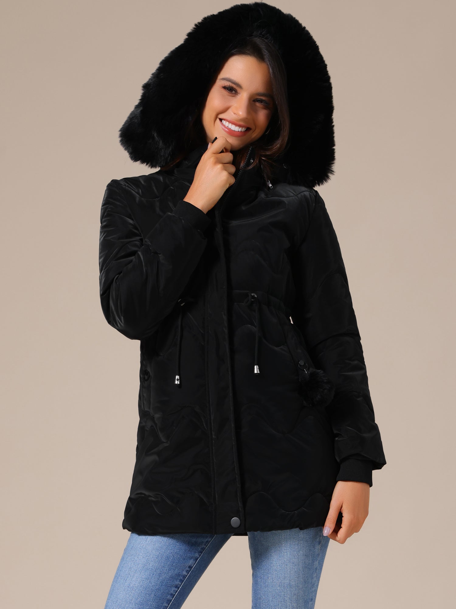 Dames Winterjas – Gewatteerd en Comfortabel 1