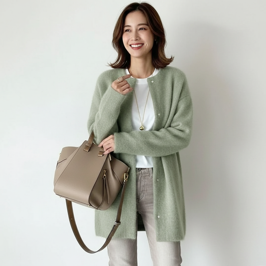 Damesvest – Zacht Gebreid Ontwerp – Perfect voor Elke Gelegenheid 1