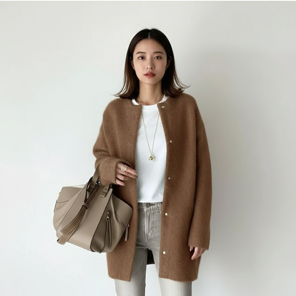 Damesvest – Zacht Gebreid Ontwerp – Perfect voor Elke Gelegenheid 3