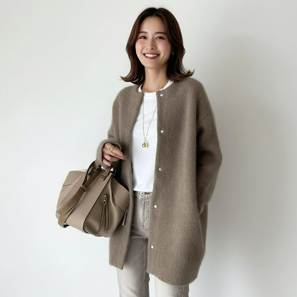 Damesvest – Zacht Gebreid Ontwerp – Perfect voor Elke Gelegenheid 5