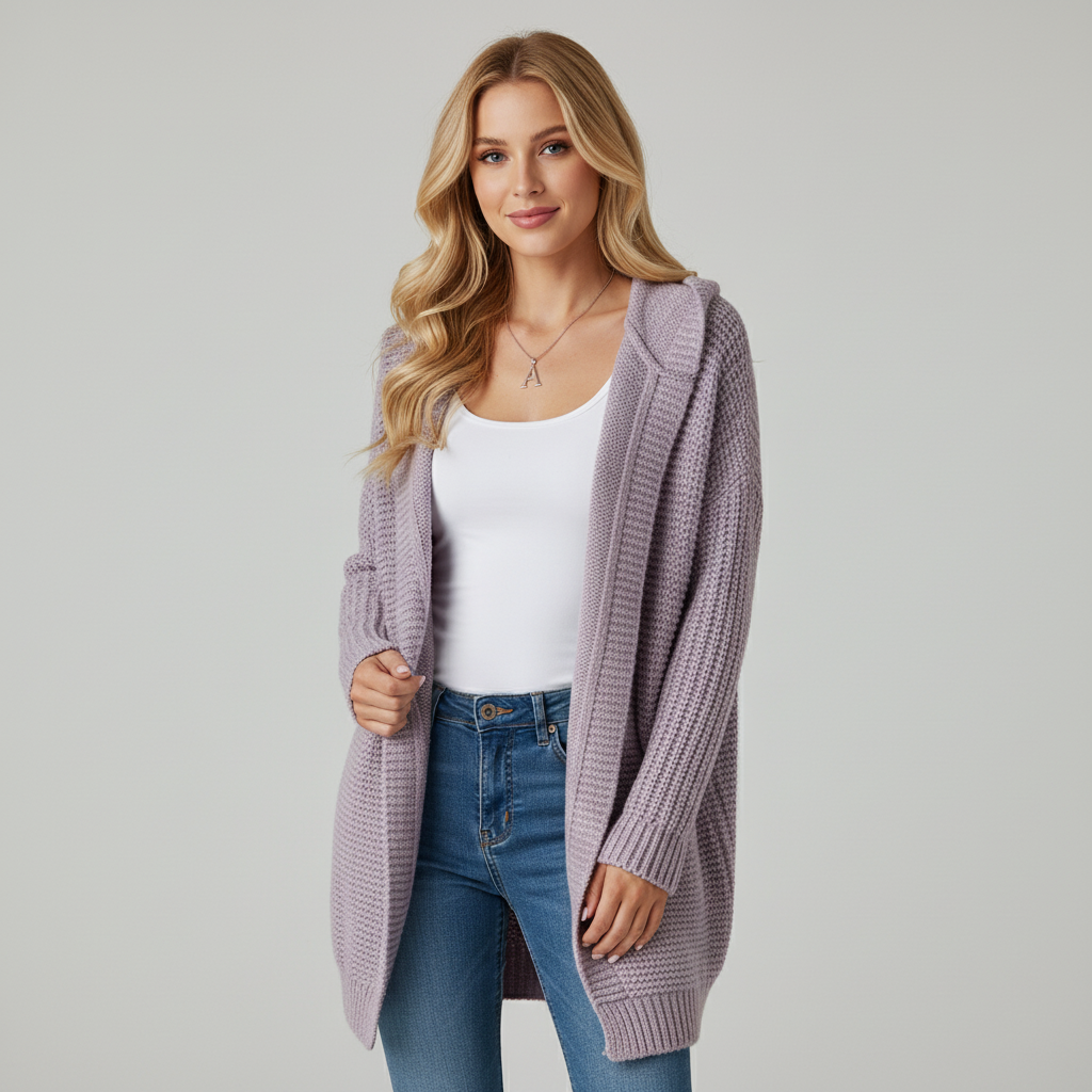 Damesvest met Capuchon – Zachte Comfort Fit 8