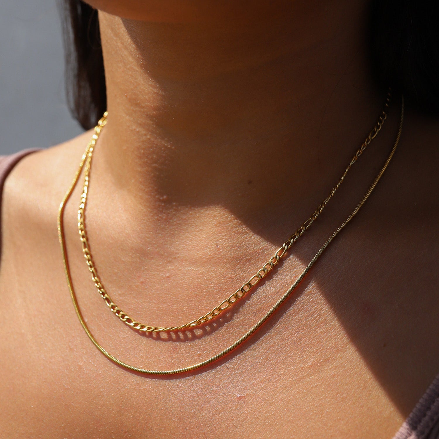 Dubbele Figaro Ketting – Stijlvolle Look – Duurzaam Ontwerp 2