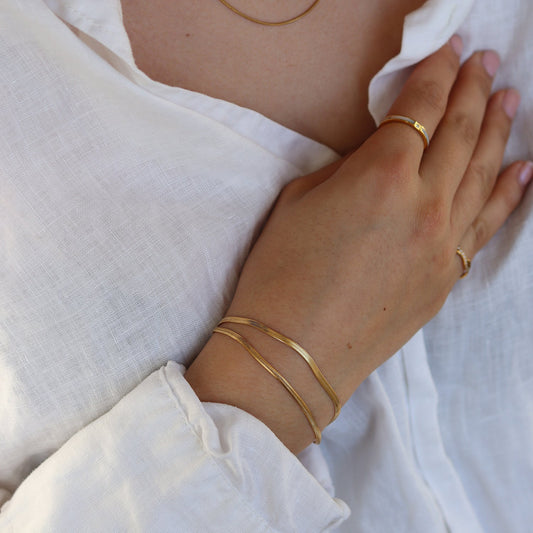 Dubbellaagse Heren Armband – Verfijnde Stijl 1