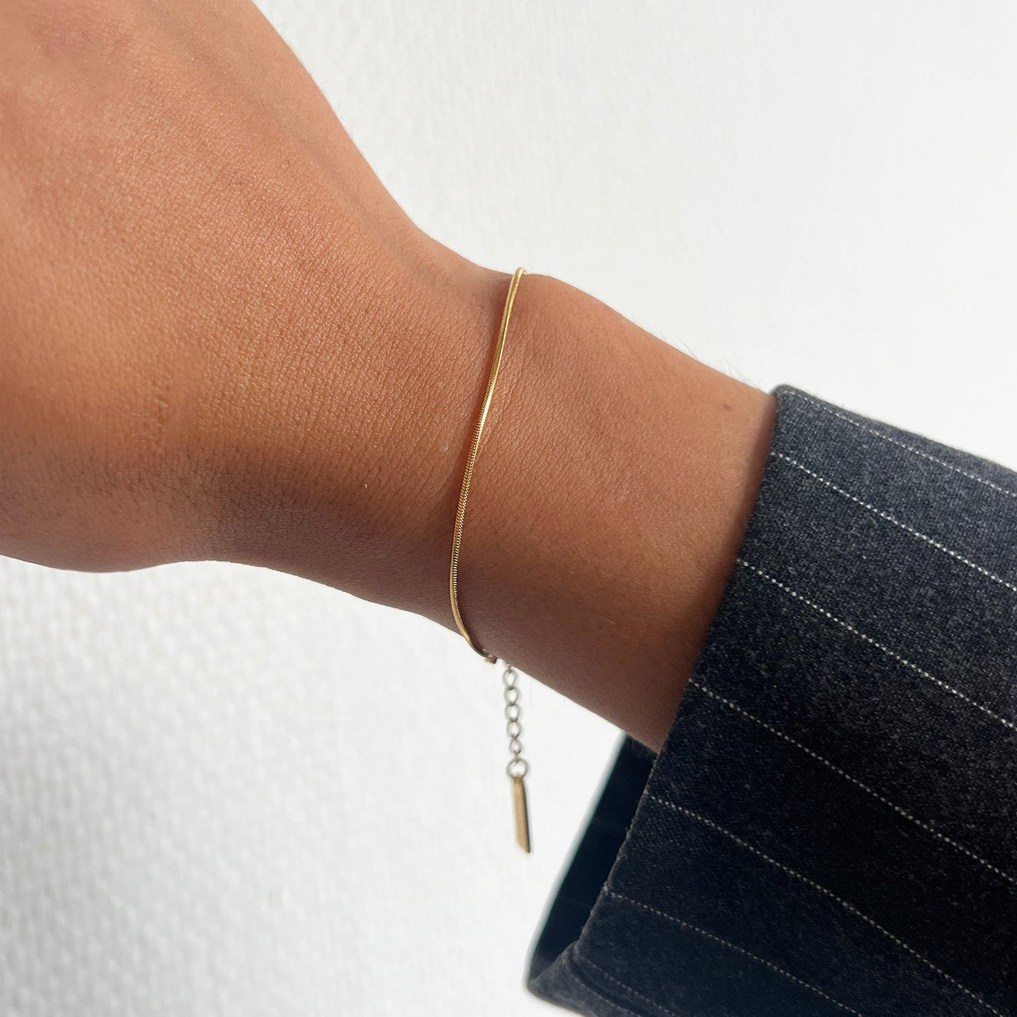 Dunne Heren Armband – Elegante Glans 2