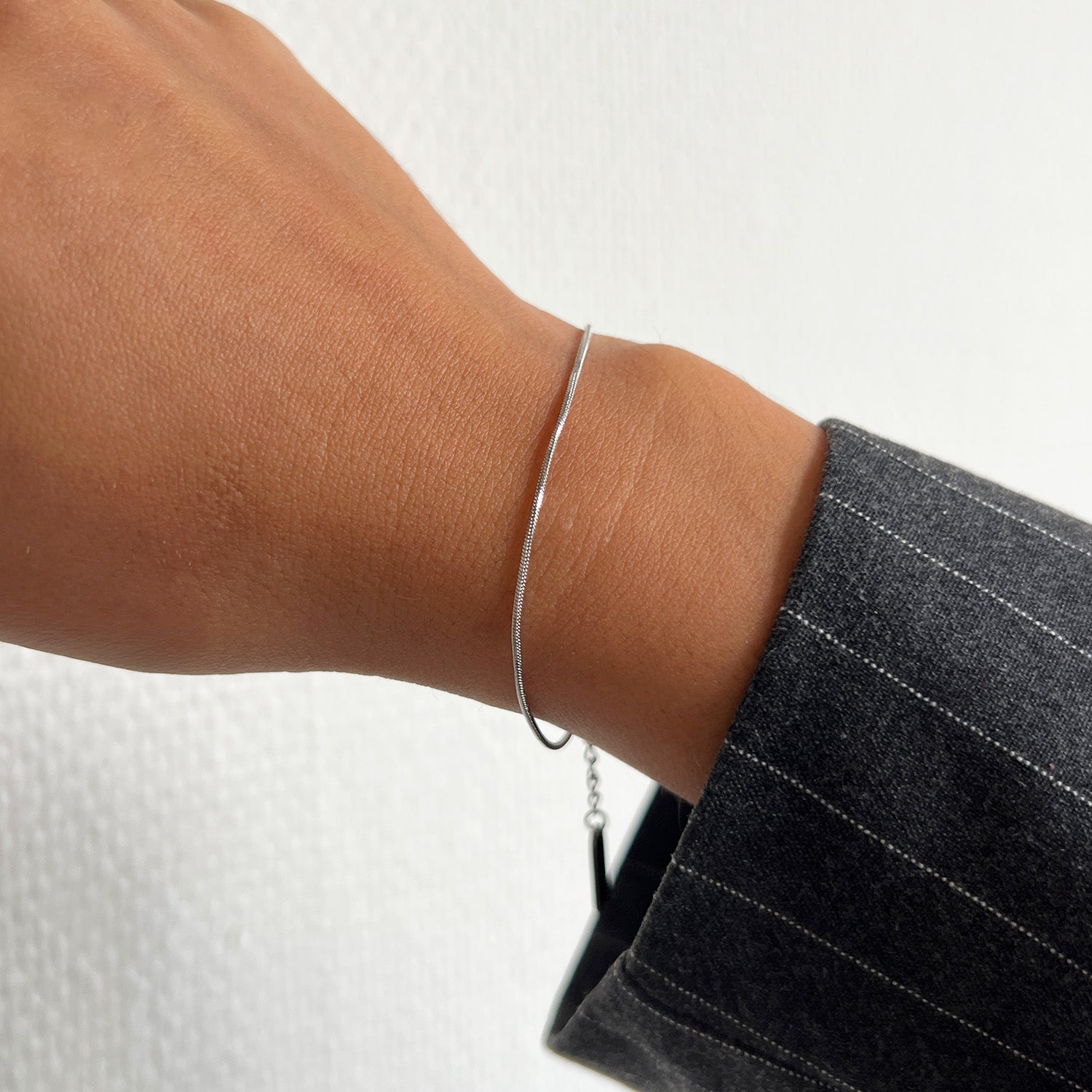 Dunne Heren Armband – Elegante Glans 5
