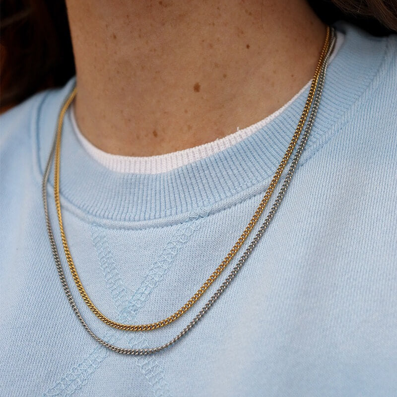 EASY NECKLACE – Gelaagde Ketting Dames – Trendy Look 1