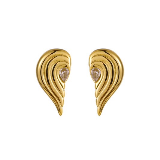Elegante Gouden Oorbellen – Duurzaam Ontwerp 0