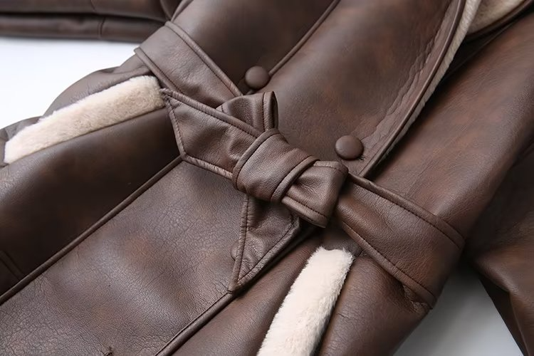 Elegante Suede Jas – Tijdloos Design 5