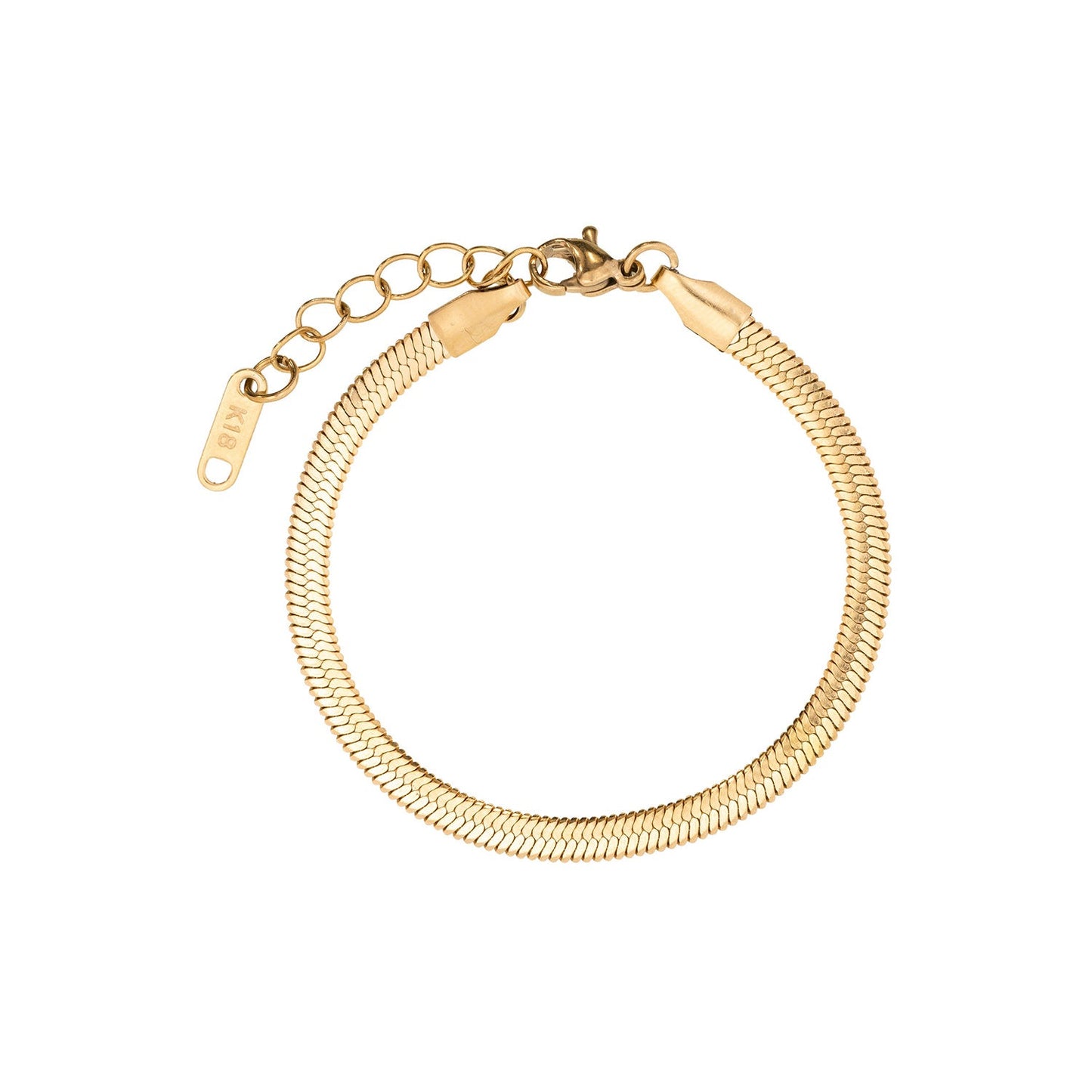 FLAT CHAIN – Heren Armband – Waterdicht Ontwerp 0