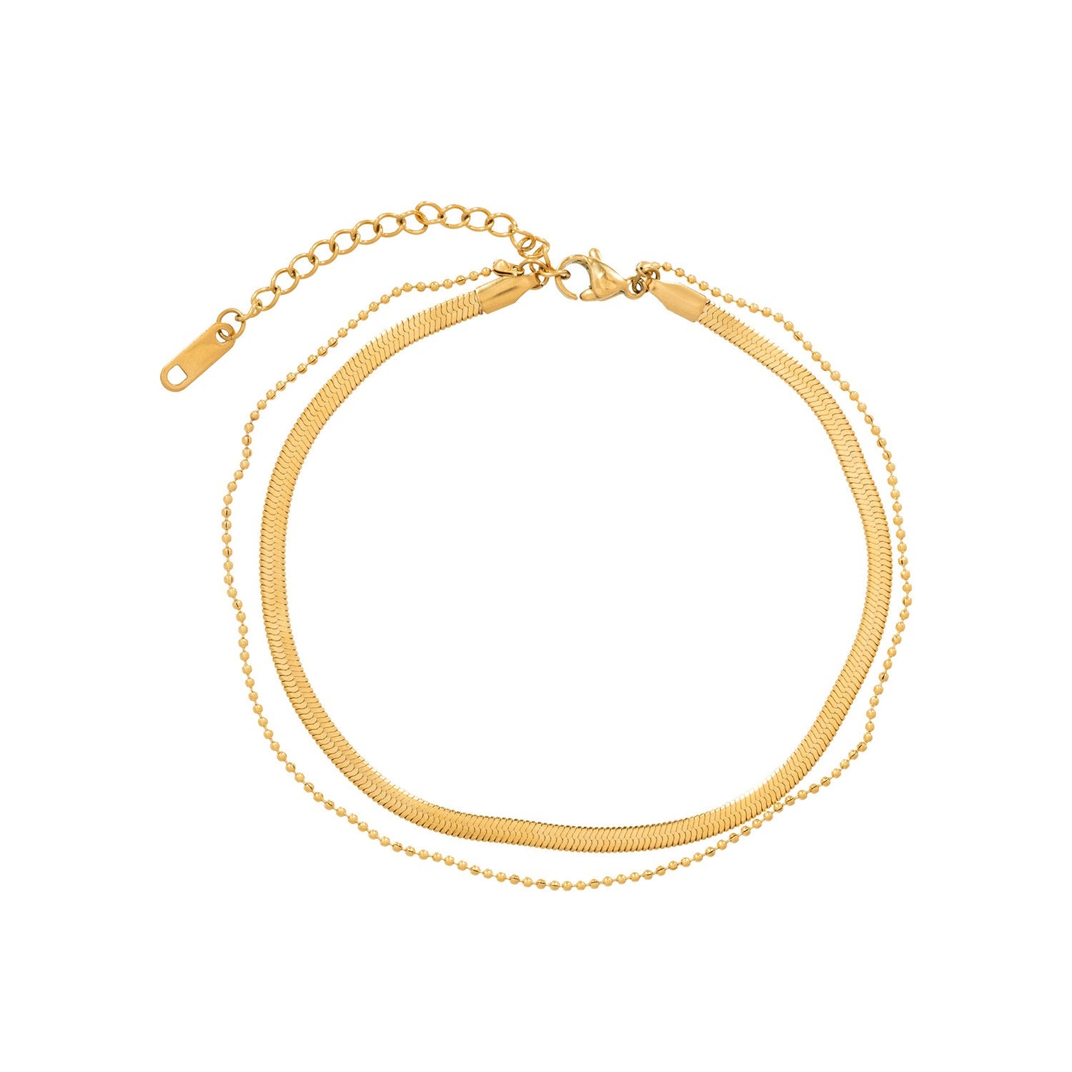 FLAT CHAIN – Stijlvolle Enkelband – Waterdicht Ontwerp 2