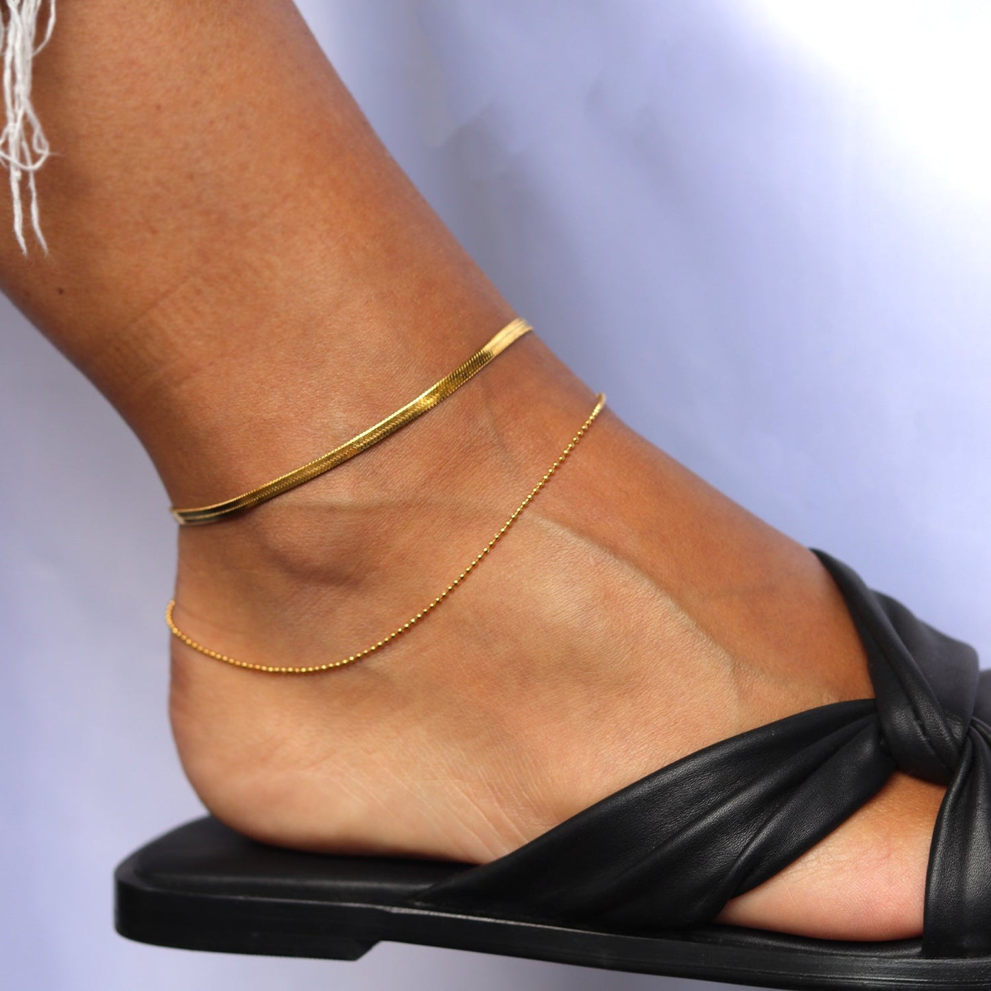 FLAT CHAIN – Stijlvolle Enkelband – Waterdicht Ontwerp 3