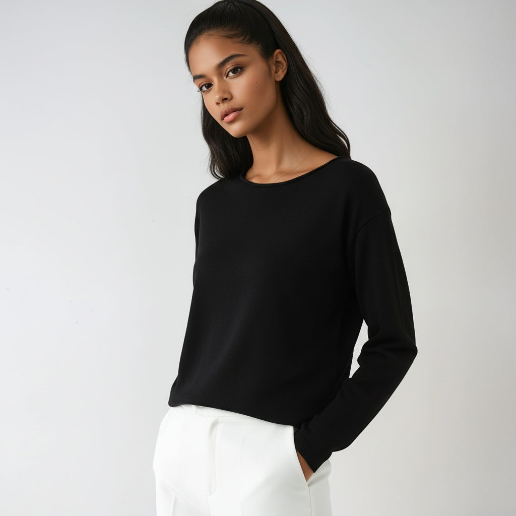 Fijngebreide Trui Dames – Comfortabele Basis 3