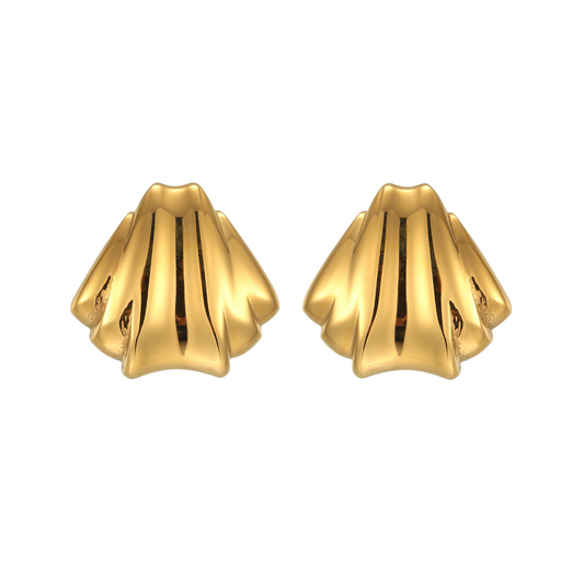 GAZE – Elegante Vergulde Oorbellen – Duurzaam Ontwerp 0