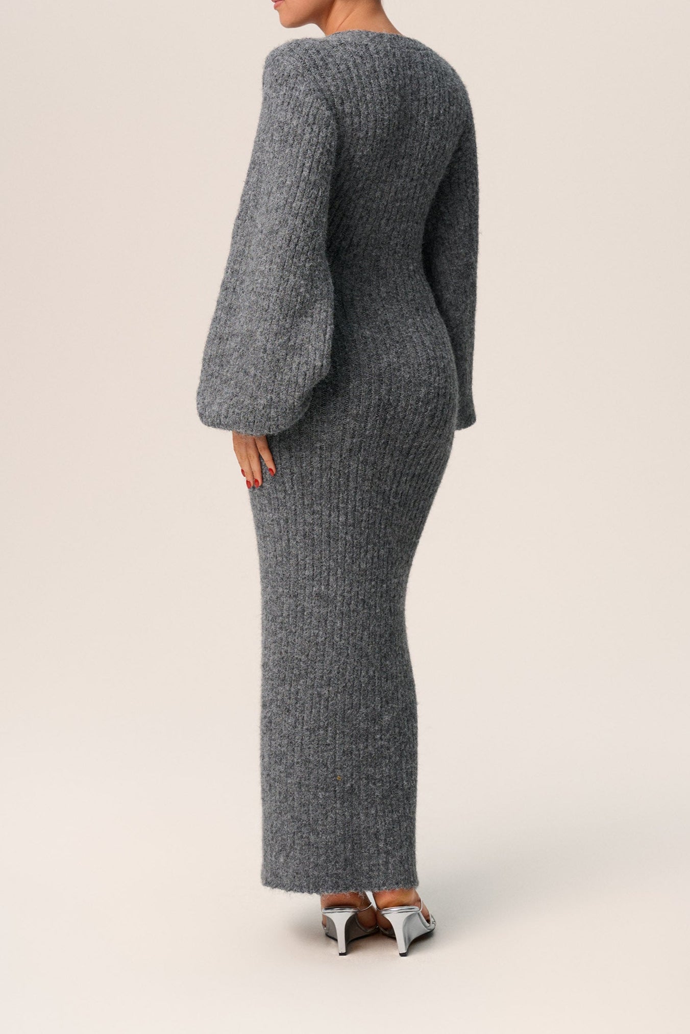 Gebreide Jurk Dames – Lange Gebreide Jurk – Comfortabele Elegantie 2