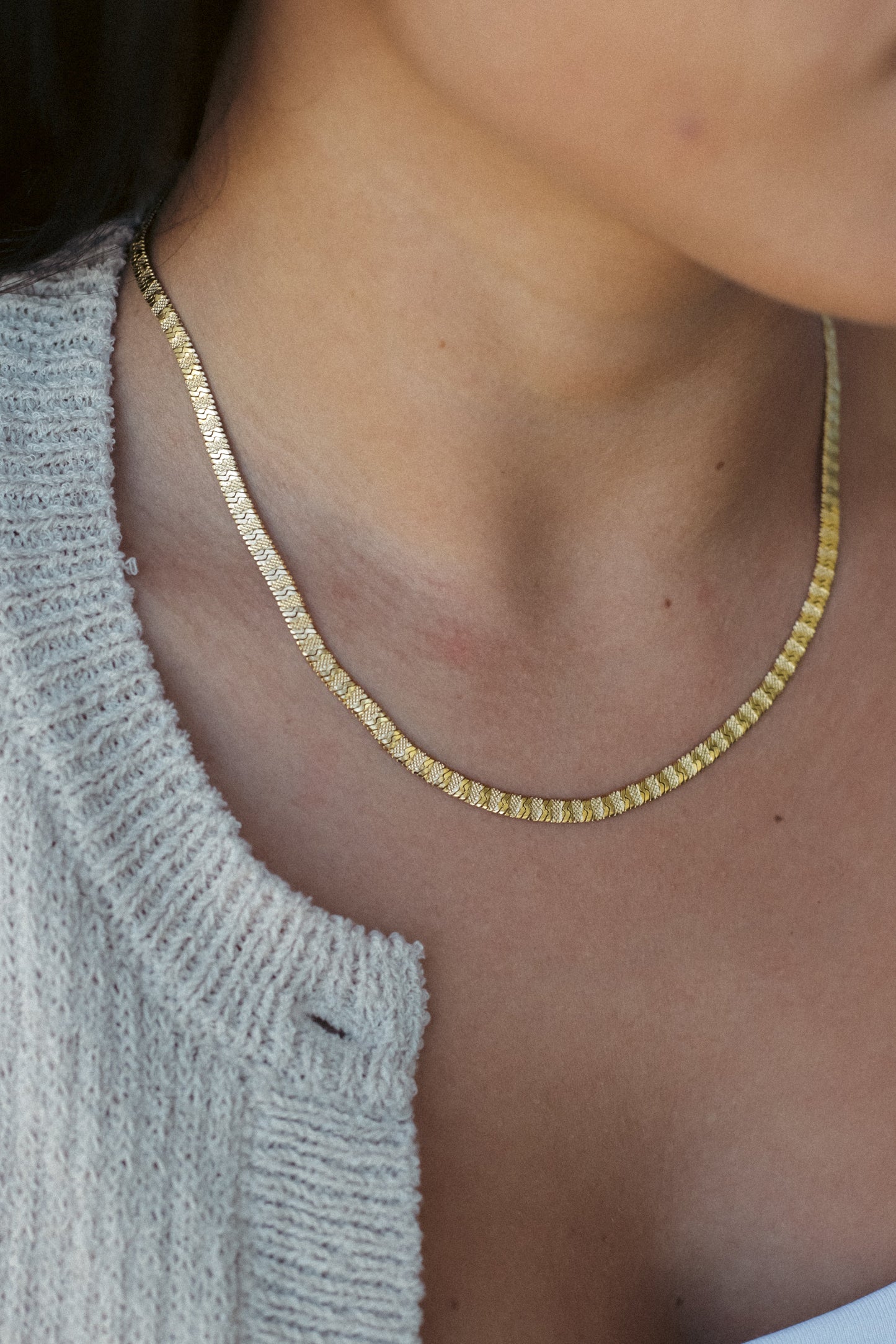 Gebreide Ketting Dames – Stijlvol Accessoire 1