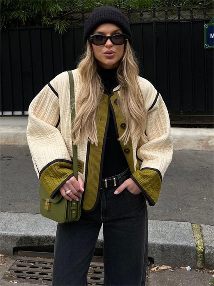 Gewatteerde Bomberjas Dames – Moderne Stijl 0