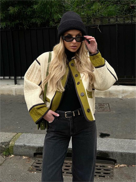 Gewatteerde Bomberjas Dames – Moderne Stijl 1