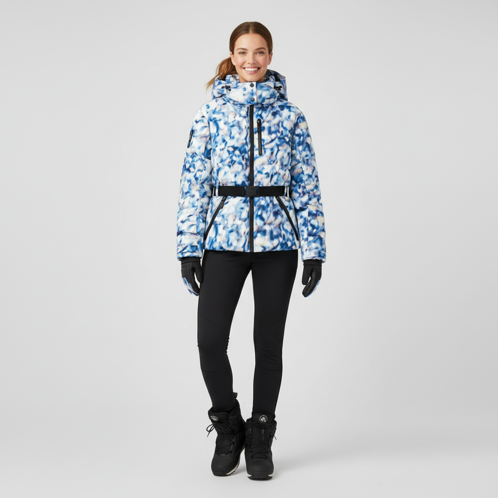 Gewatteerde Damesjas Winter – Sportief Chic Design 2