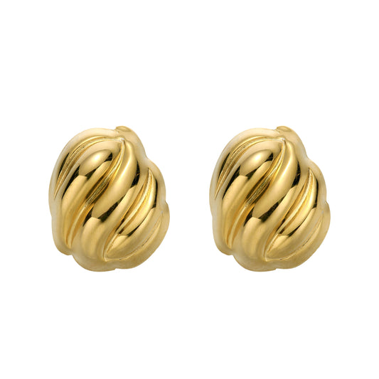 Gouden Oorbellen Dames – Duurzaam Design 0