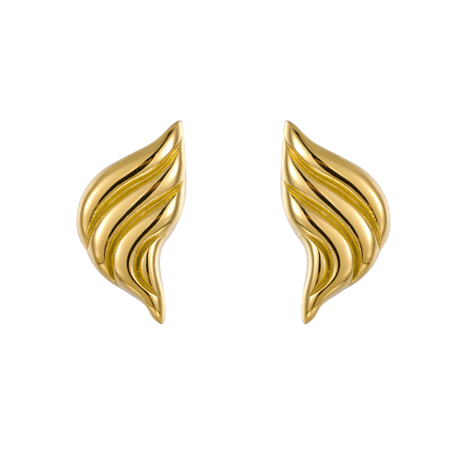 Gouden Oorbellen Dames – Duurzaam Ontwerp 0