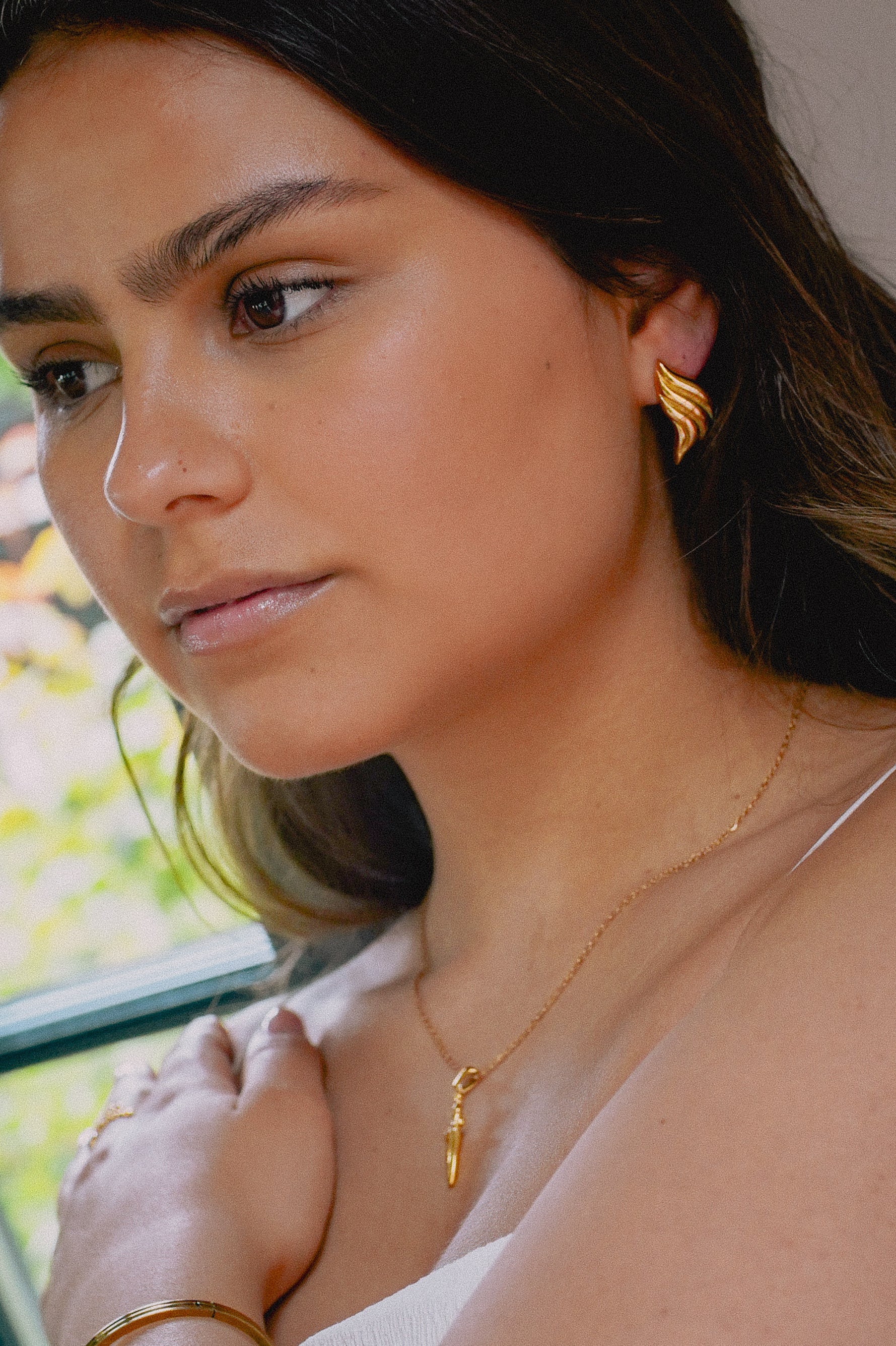 Gouden Oorbellen Dames – Duurzaam Ontwerp 2