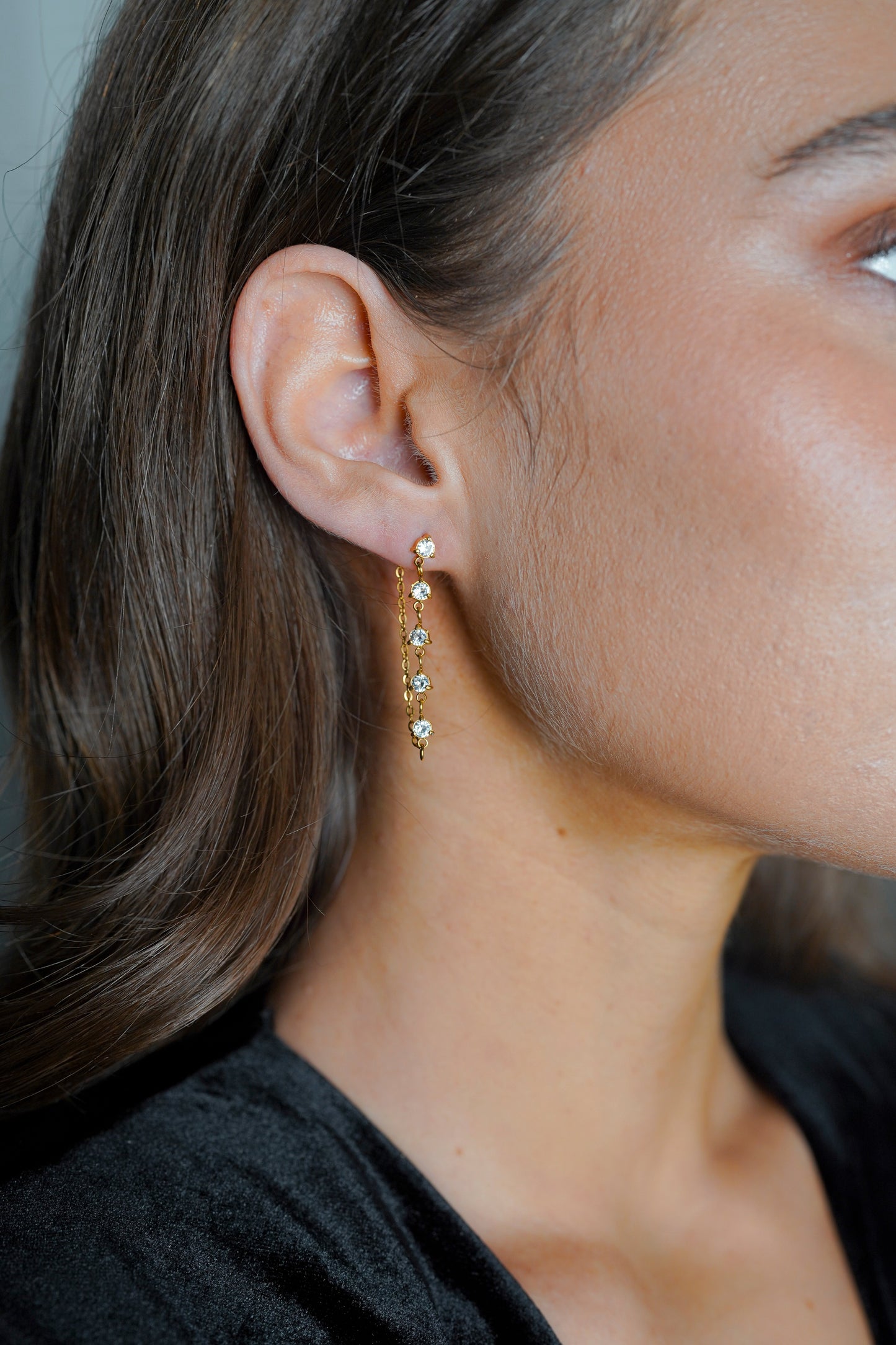 Gouden Oorbellen Dames – Elegant Design 1