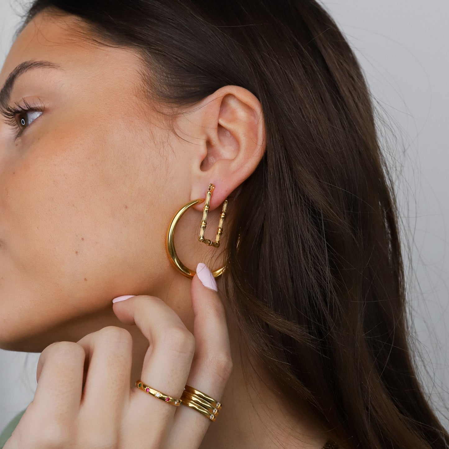 Gouden Oorbellen Dames – Elegante Hoops – Tijdloos Ontwerp 2