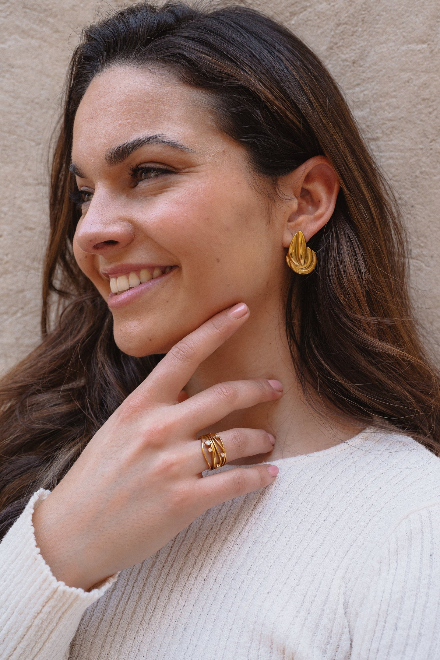 Gouden Oorbellen Dames – Elegante Oorringen 1