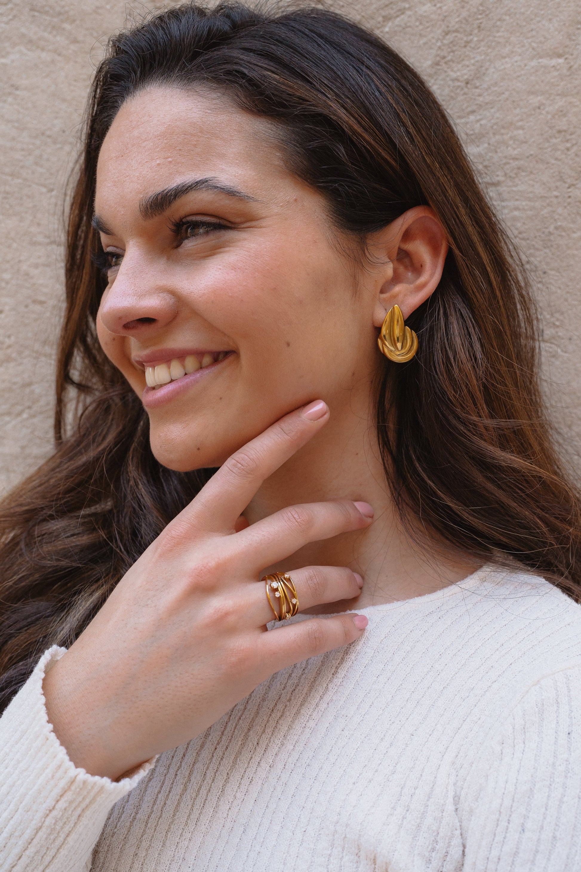 Gouden Oorbellen Dames – Elegante Oorringen 1