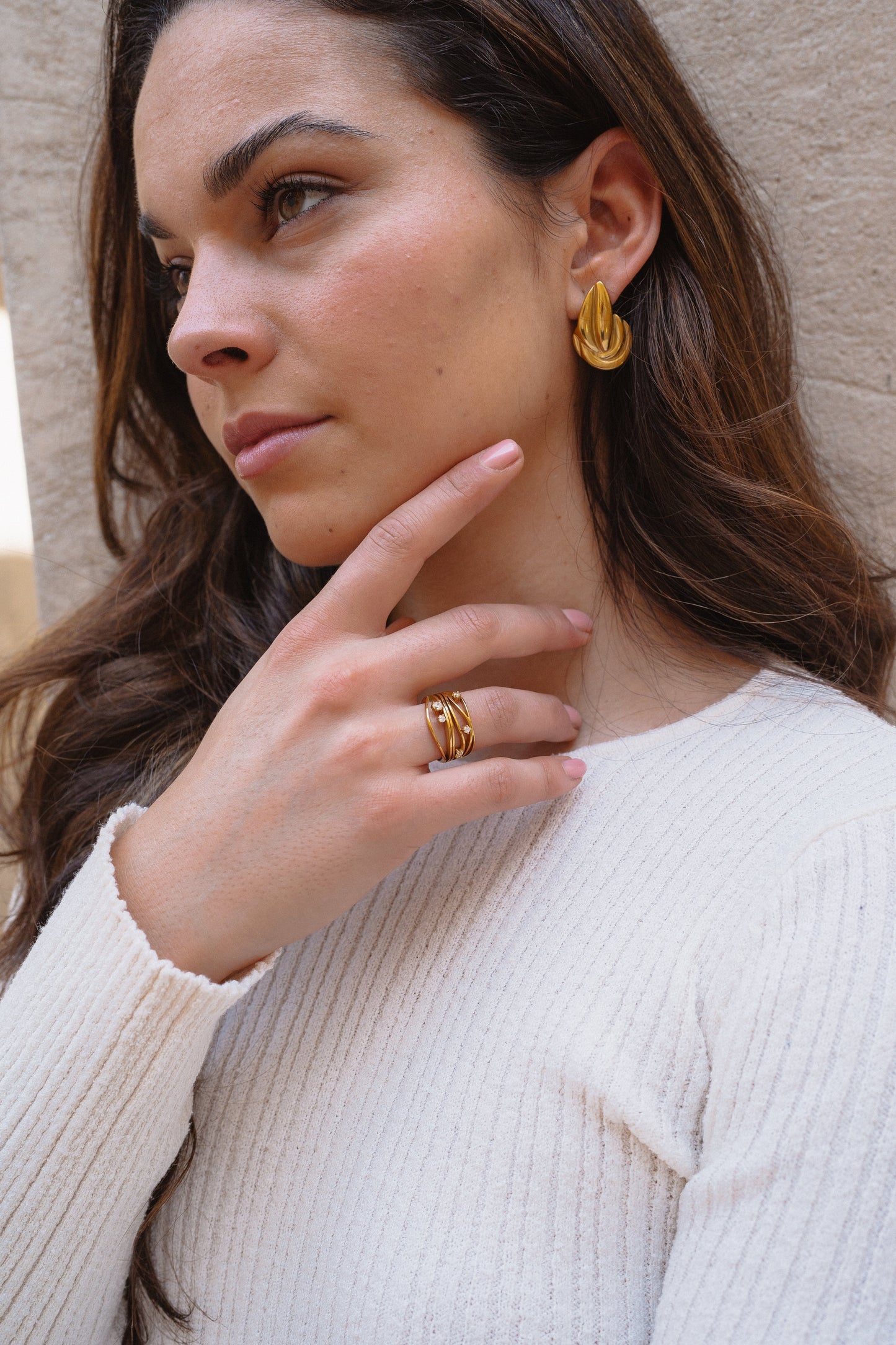 Gouden Oorbellen Dames – Elegante Oorringen 2