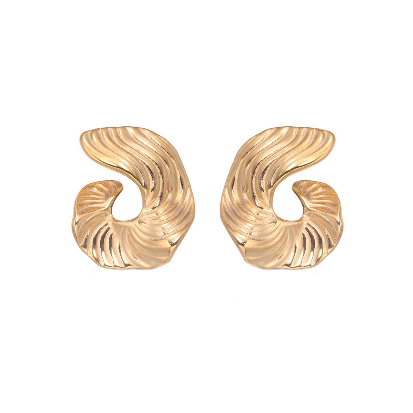 Gouden Oorbellen Dames – Elegante Oorringen – Tijdloos Ontwerp 0