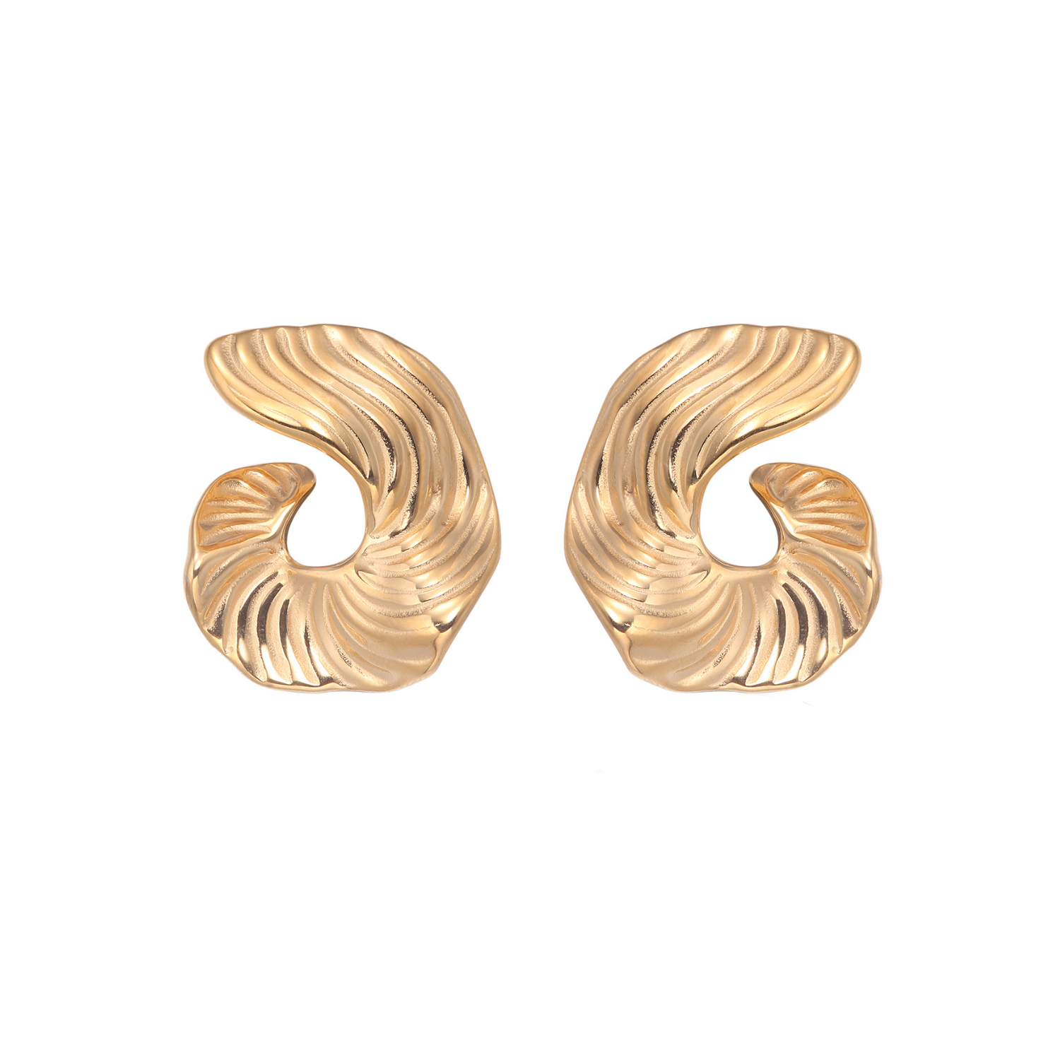 Gouden Oorbellen Dames – Elegante Oorringen – Tijdloos Ontwerp 0