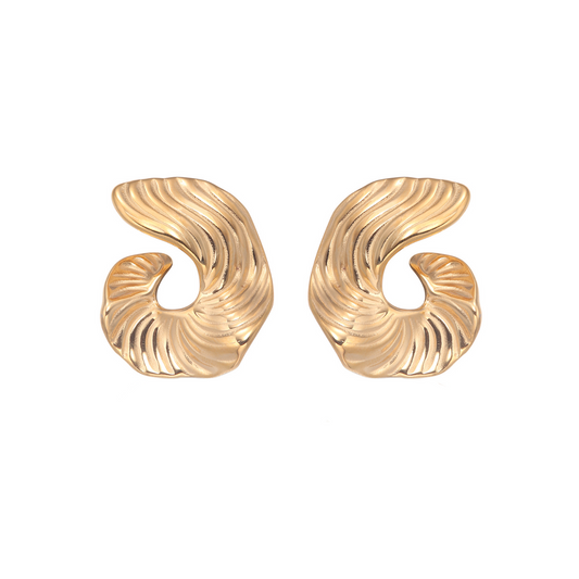 Gouden Oorbellen Dames – Elegante Oorringen – Tijdloos Ontwerp 0