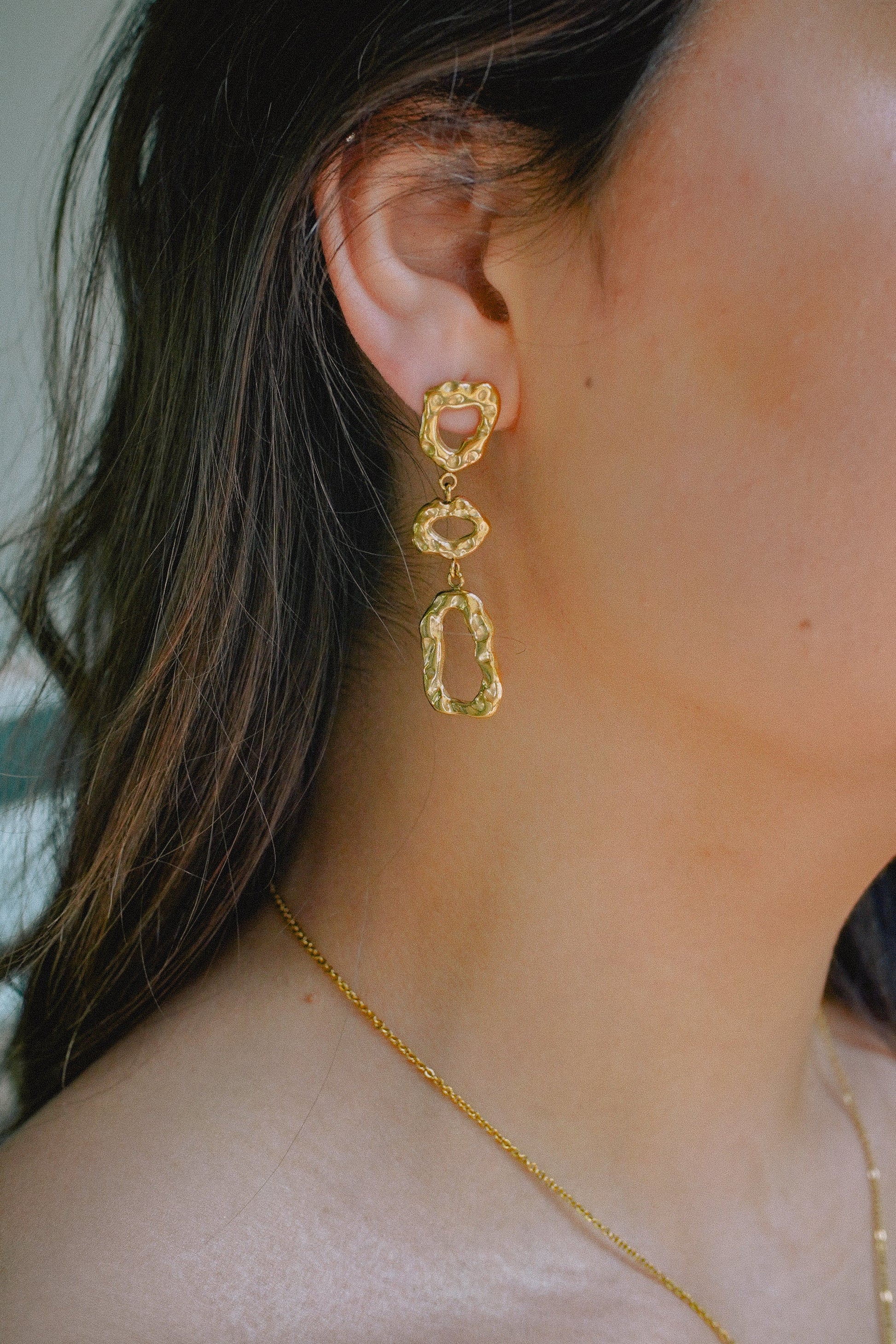 Gouden Oorbellen Dames – Elegante Stijl – Duurzaam Ontwerp 1