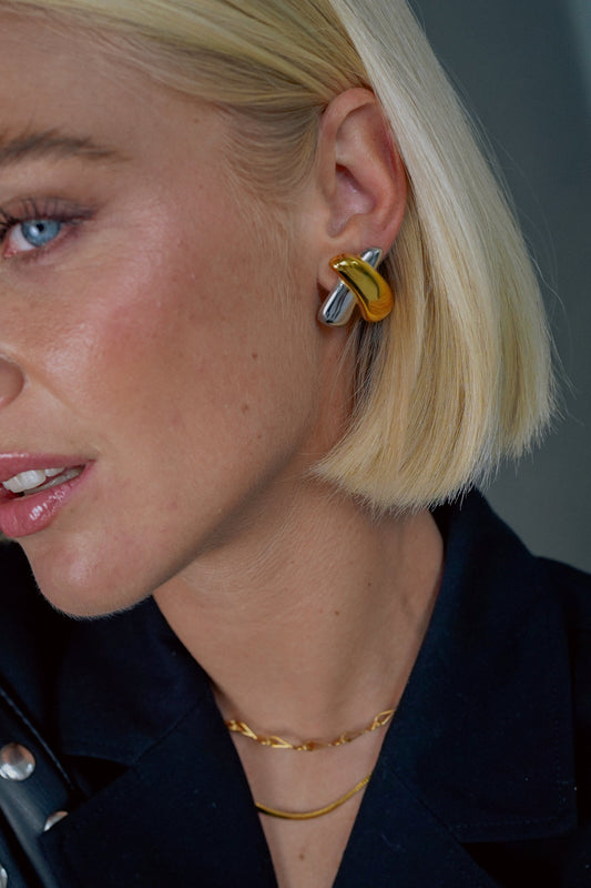 Gouden Oorbellen Dames – Elegante Stijl – Duurzaam Ontwerp 1