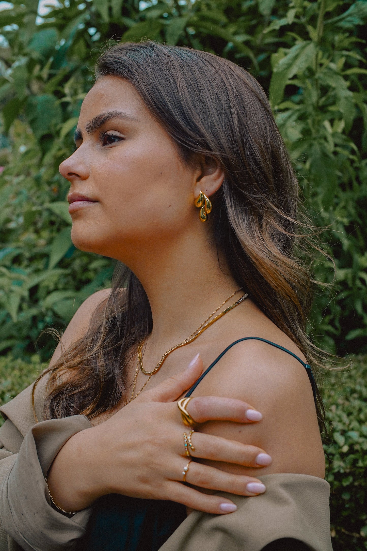 Gouden Oorbellen Dames – Elegante Stijl – Duurzaam Ontwerp 2