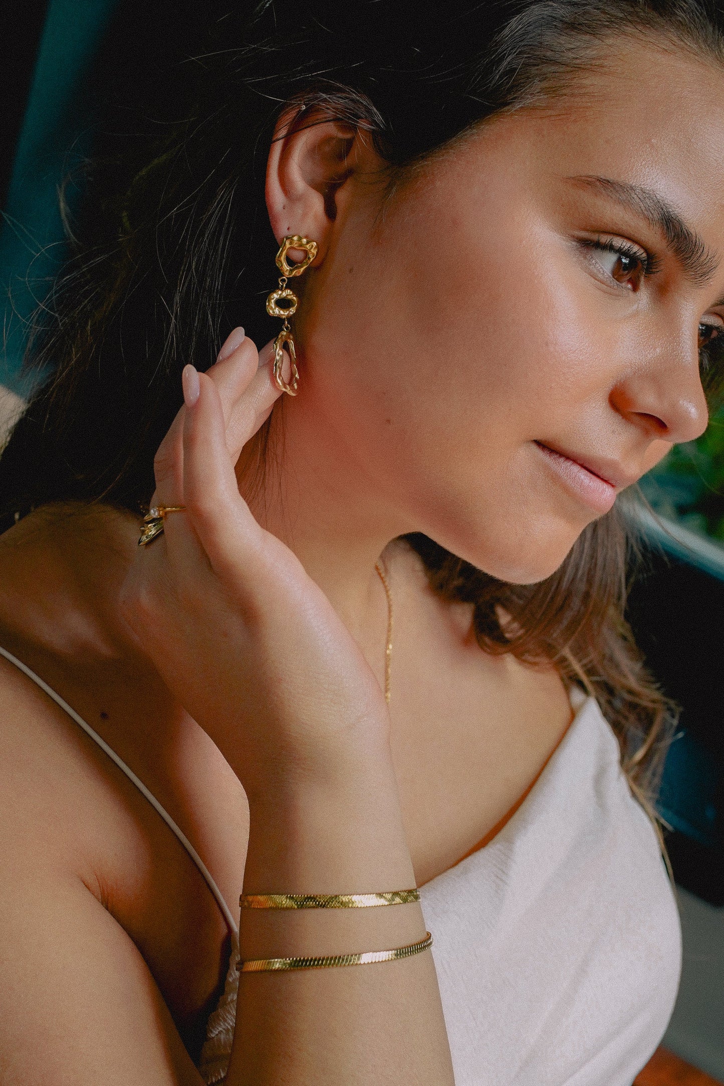 Gouden Oorbellen Dames – Elegante Stijl – Duurzaam Ontwerp 2