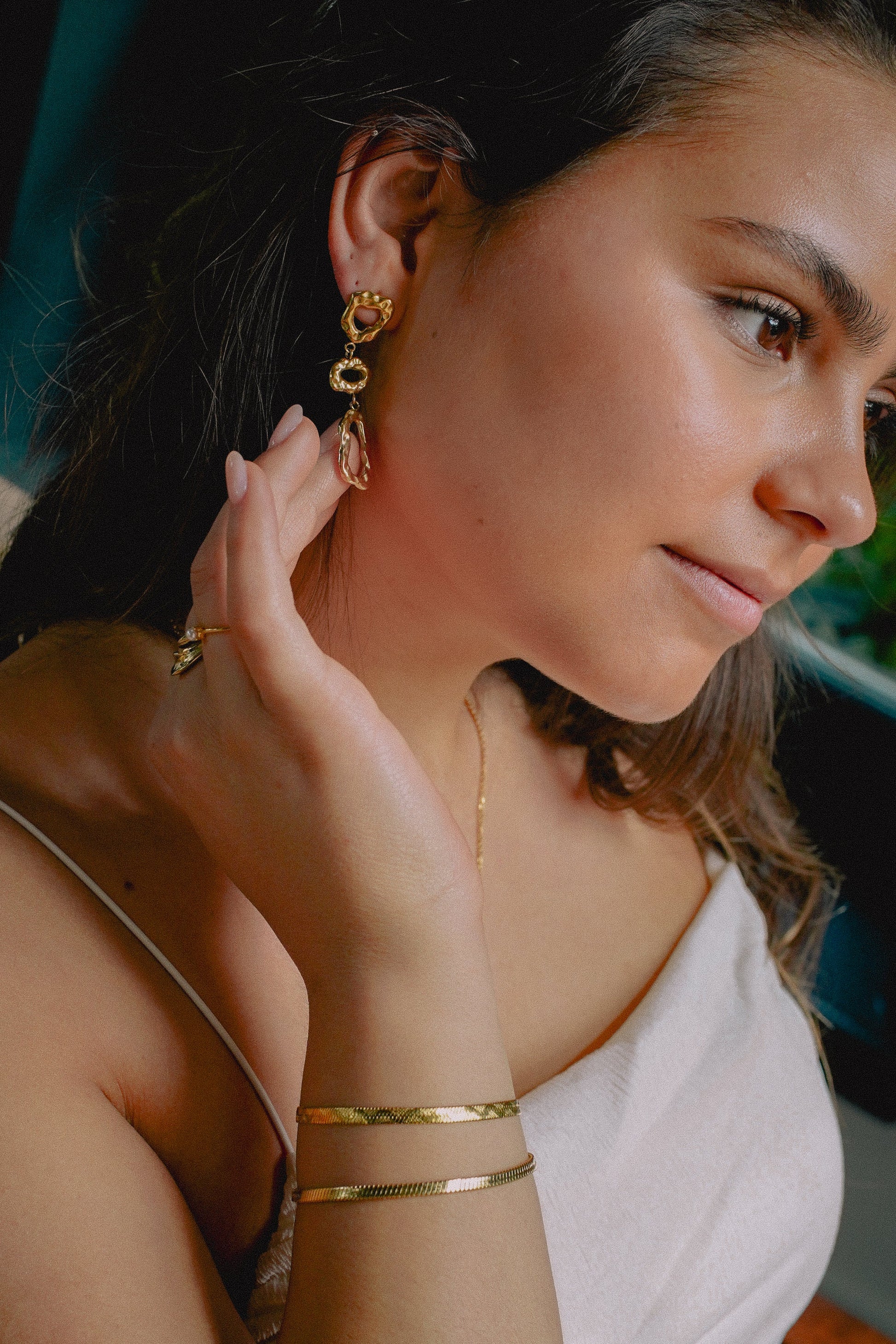 Gouden Oorbellen Dames – Elegante Stijl – Duurzaam Ontwerp 2