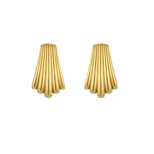 Gouden Oorbellen Dames – Elegante Vergulde Stijl 0