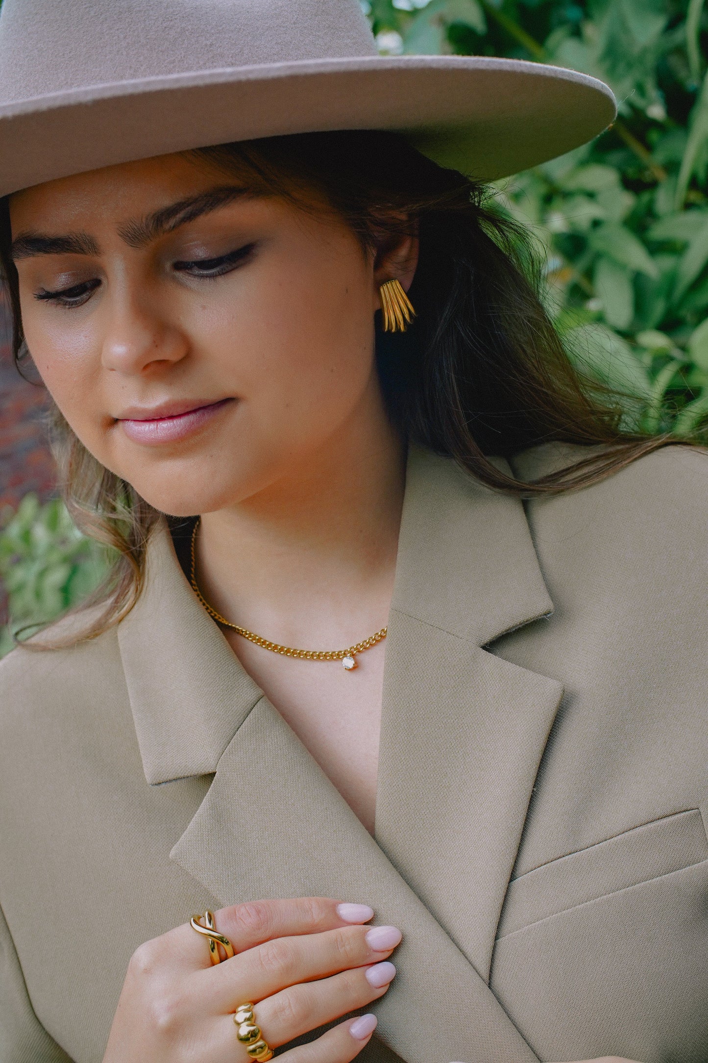 Gouden Oorbellen Dames – Elegante Vergulde Stijl 3