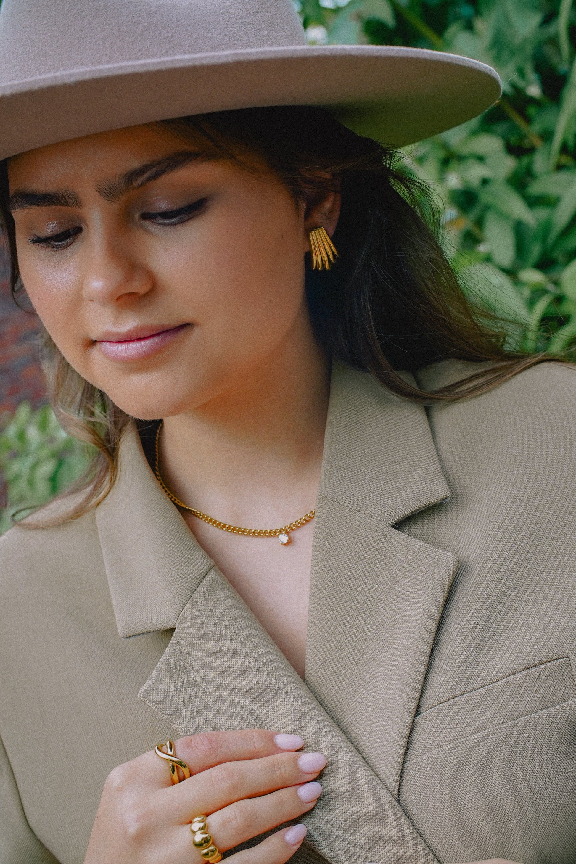 Gouden Oorbellen Dames – Elegante Vergulde Stijl 3