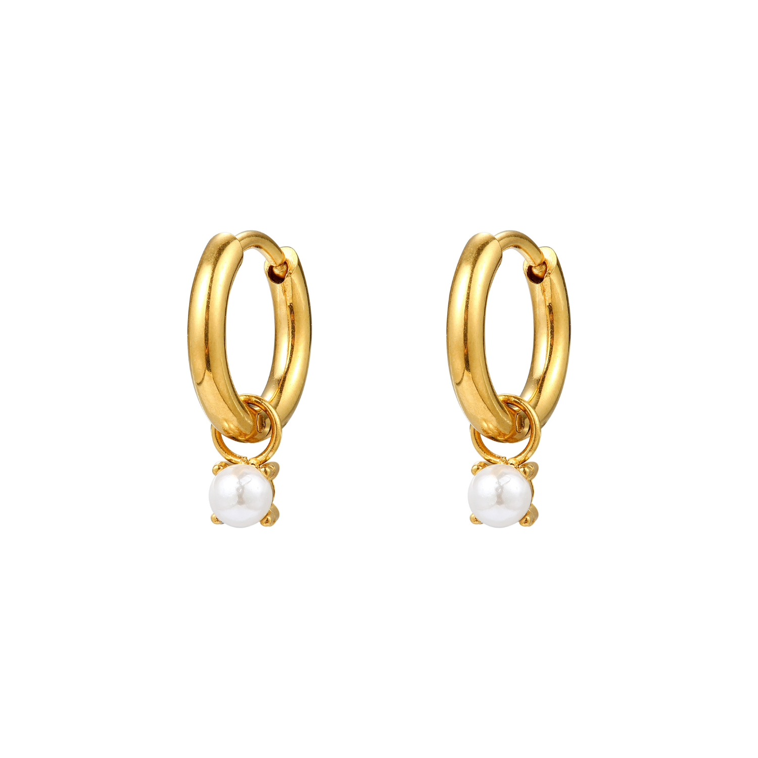 Gouden Oorbellen Dames – Elegante Vergulde Stijl 6