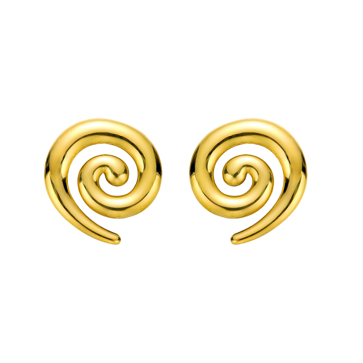 Gouden Oorbellen Dames – Statement Design 0