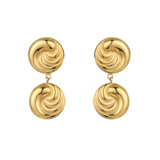 Gouden Oorbellen Dames – Statement Design – Tijdloze Stijl 0