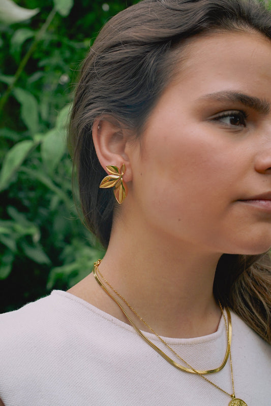 Gouden Oorbellen Dames – Stijlvol Design 1