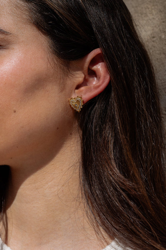 Gouden Oorbellen Dames – Tijdloos Design 1