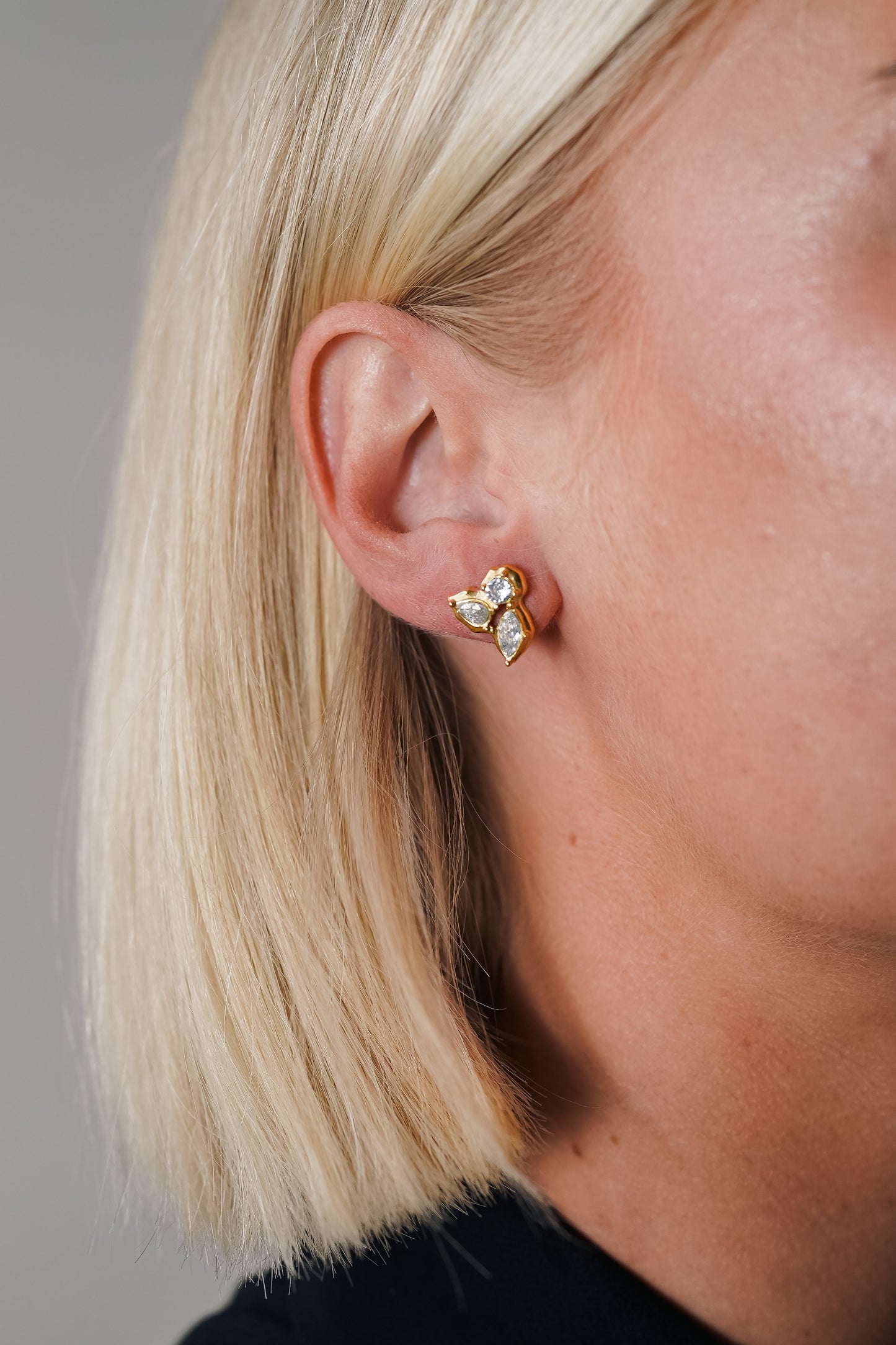 Gouden Oorbellen Dames – Tijdloos Ontwerp 1