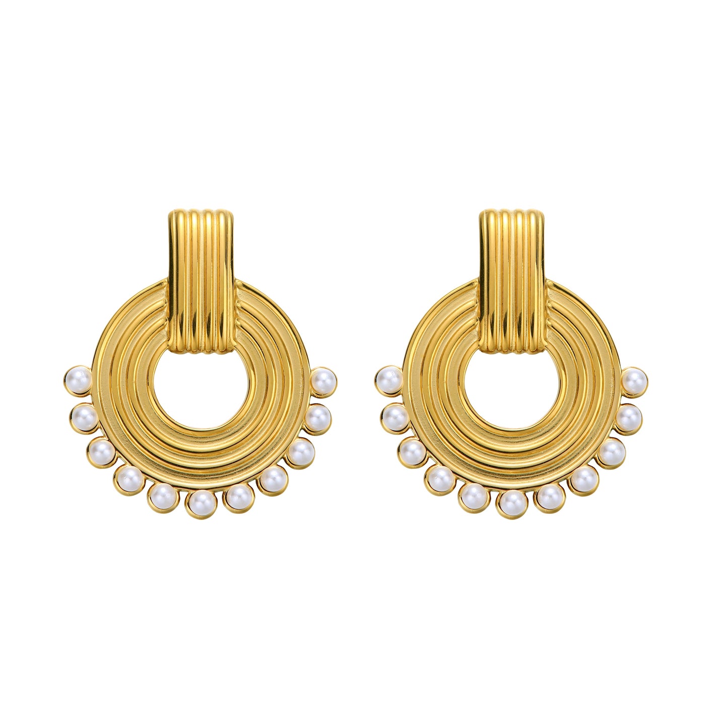 Gouden Oorbellen – Tijdloos Design – Duurzaam Sieraad 0