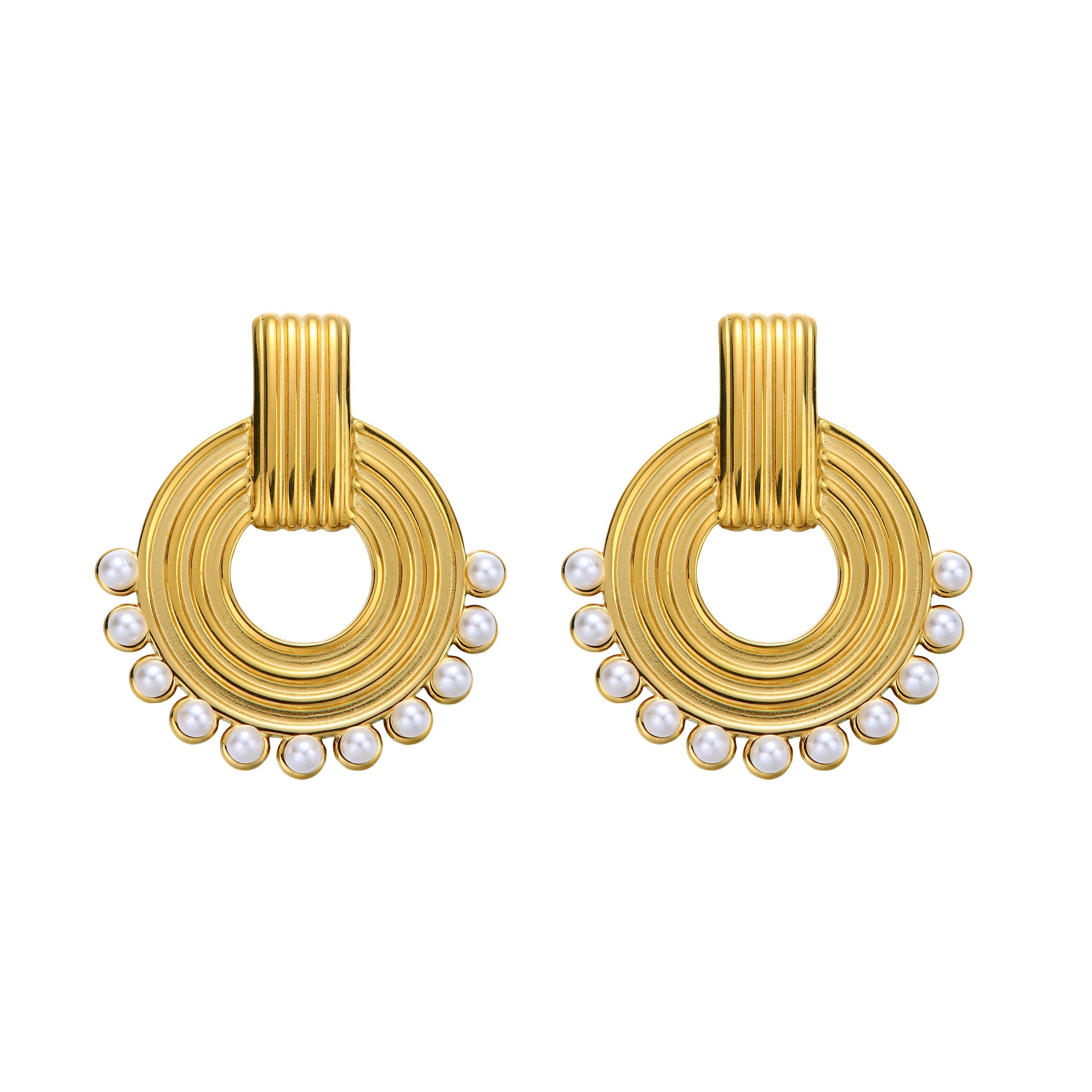 Gouden Oorbellen – Tijdloos Design – Duurzaam Sieraad 0